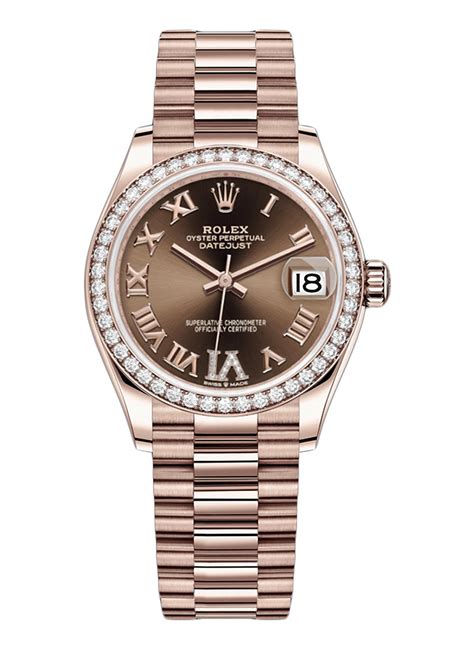 rolex perpetual datejust rose gold|rolex datejust 31 gold price.